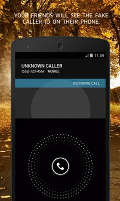 Fake Caller ID android App screenshot 2